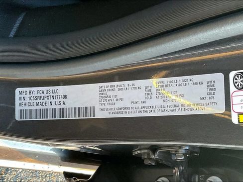 New 2026 RAM 1500 Laramie w/ Sport Appearance Package AWD/4WD image 13