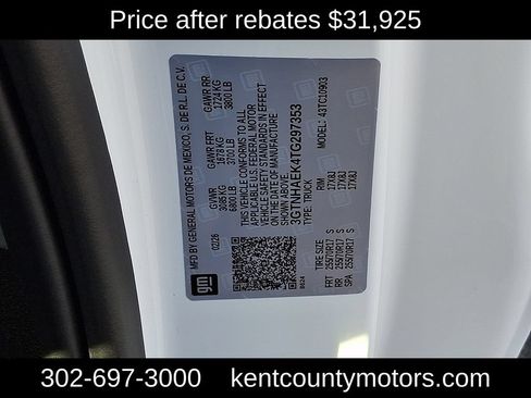 New 2026 GMC Sierra 1500 Pro w/ Pro Value Package RWD image 21