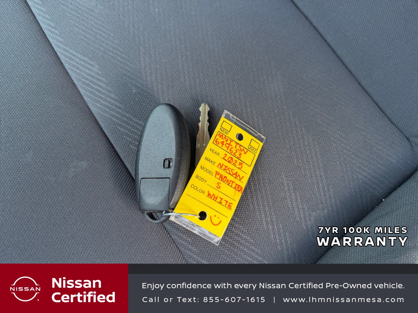 Certified 2025 Nissan Frontier S RWD image 34