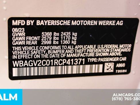 Used 2024 BMW 840i Gran Coupe 840 w/ Driving Assistance Package image 42