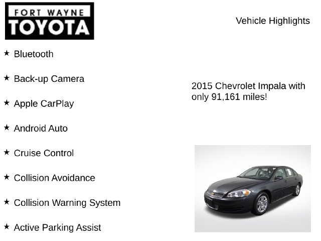 Used 2015 Chevrolet Impala LT FWD image 7