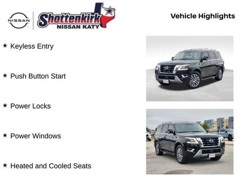 Certified 2024 Nissan Armada SL w/ Captain's Chairs Package image 19