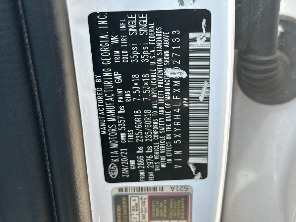 Used 2021 Kia Sorento EX FWD image 31
