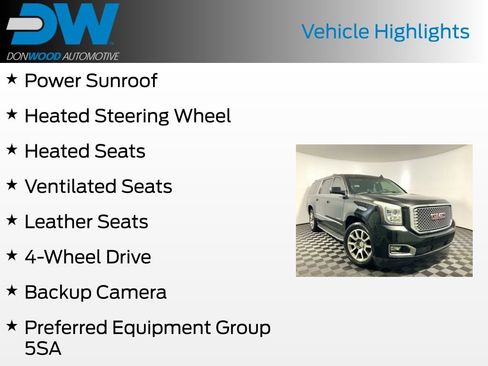 Used 2015 GMC Yukon XL Denali w/ Open Road Package image 2