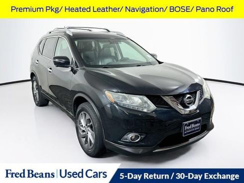 Used 2016 Nissan Rogue SL w/ SL Premium Package AWD/4WD image 1
