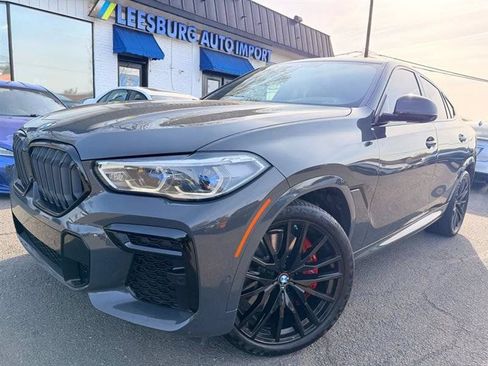 Used 2022 BMW X6 M50i w/ Executive Package AWD/4WD image 2