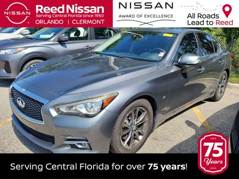 Used 2015 INFINITI Q50 Premium w/ Deluxe Touring Package RWD image 1
