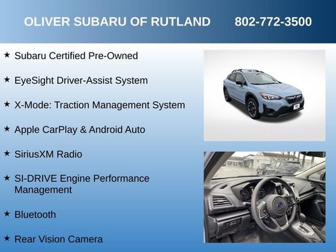 Certified 2023 Subaru Crosstrek 2.0i image 10