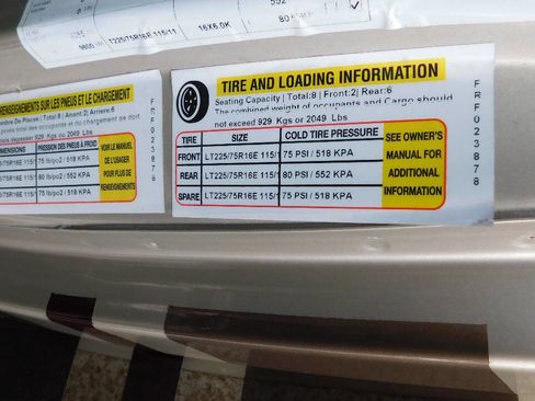 Used 2012 Ford E-450 and Econoline 450 Super Duty w/ Motorhome Prep Pkg image 28