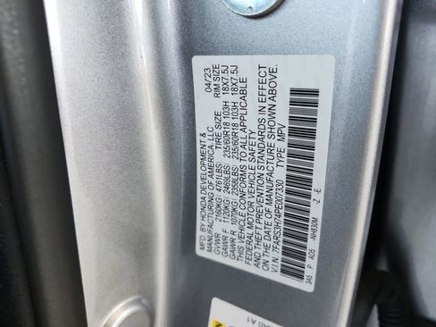 Certified 2023 Honda CR-V EX-L image 26