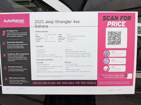 Used 2023 Jeep Wrangler Unlimited Sahara w/ Cold Weather Group AWD/4WD image 24
