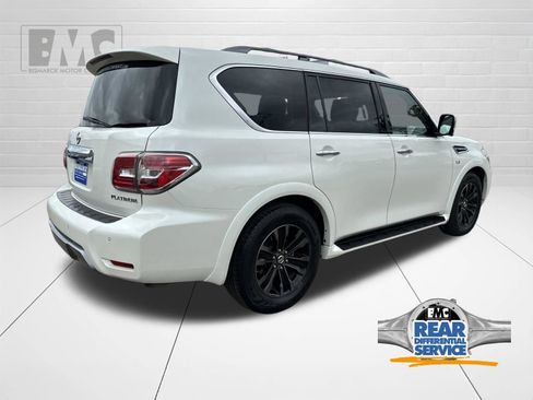 Used 2020 Nissan Armada Platinum w/ Captain's Chairs Package AWD/4WD image 3