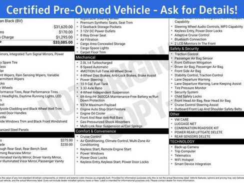 Certified 2022 Volkswagen Tiguan SE AWD/4WD image 6