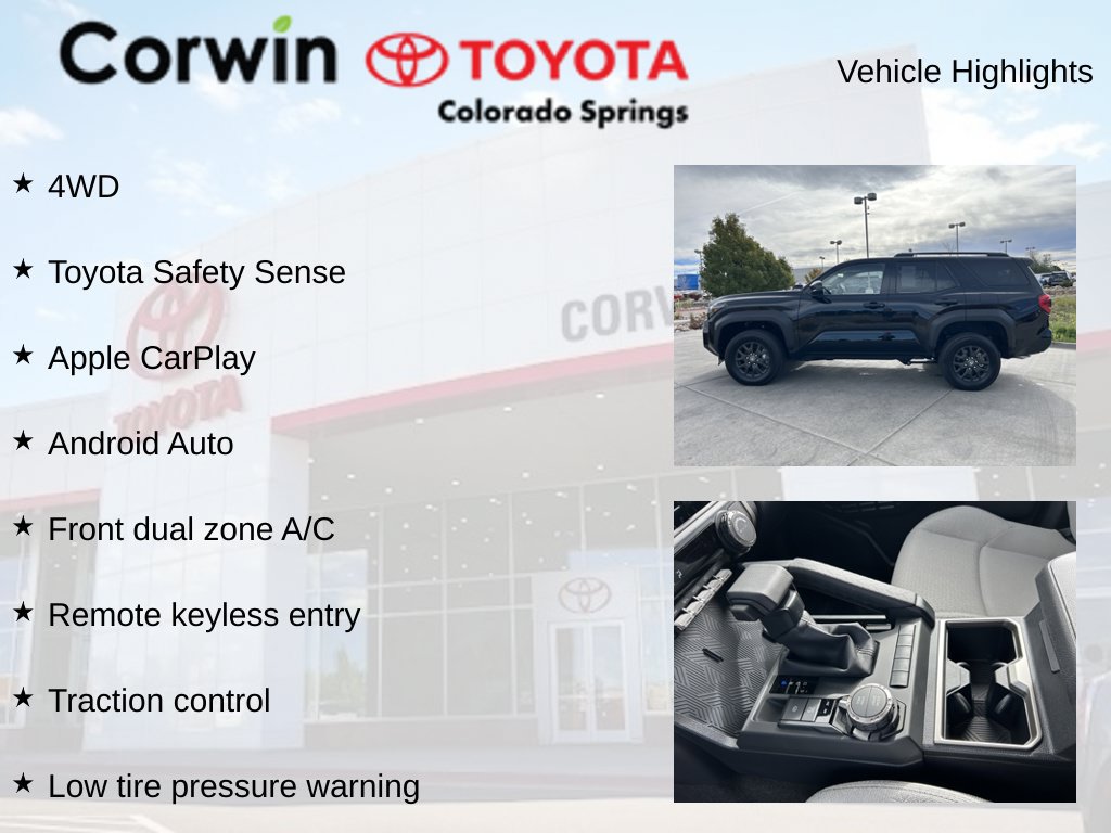 Used 2026 Toyota 4Runner SR5 AWD/4WD image 14