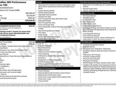 Used 2016 Cadillac SRX Performance w/ Driver Awareness Package