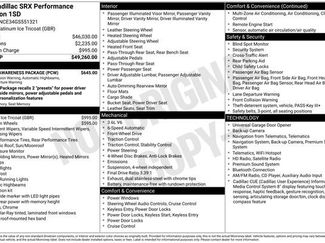 Used 2016 Cadillac SRX Performance w/ Driver Awareness Package FWD video 1