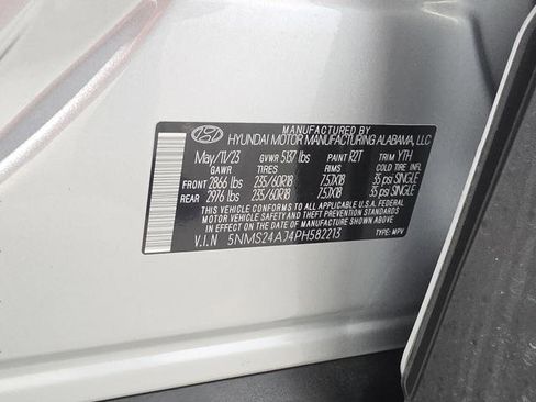 Certified 2023 Hyundai Santa Fe SEL FWD image 19