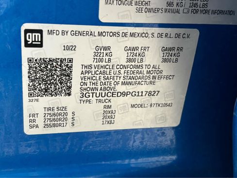 Used 2023 GMC Sierra 1500 Elevation w/ X31 Off-Road Package image 18