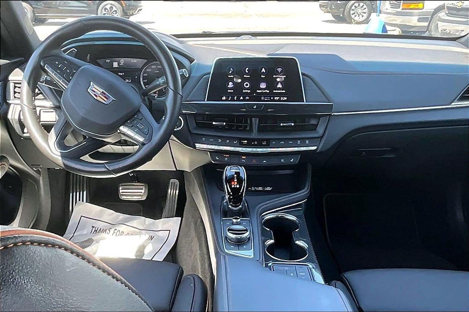 Certified 2025 Cadillac CT4 V w/ Navigation Package AWD/4WD image 5