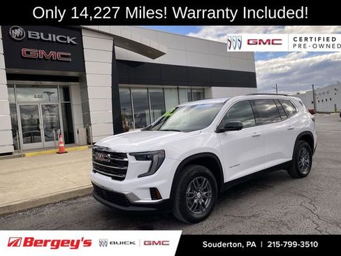 Certified 2025 GMC Acadia Elevation image 1