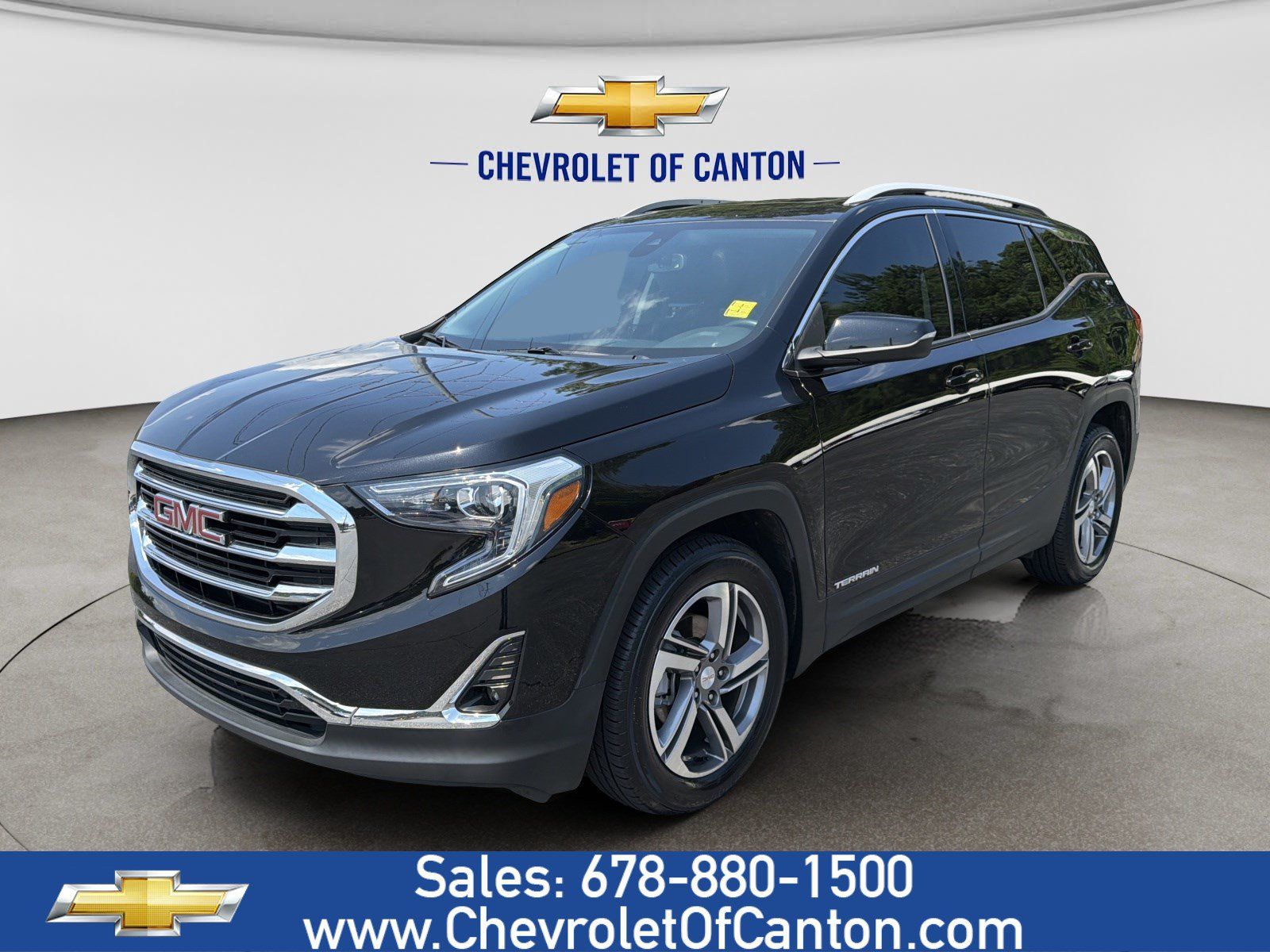 Used 2021 GMC Terrain SLT w/ Infotainment Package II FWD image 1