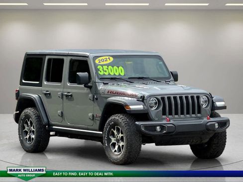 Used 2021 Jeep Wrangler Unlimited Rubicon AWD/4WD image 1