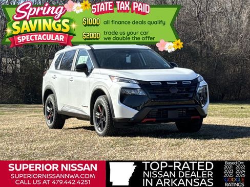 New 2026 Nissan Rogue SV w/ Rock Creek Premium Package AWD/4WD image 1