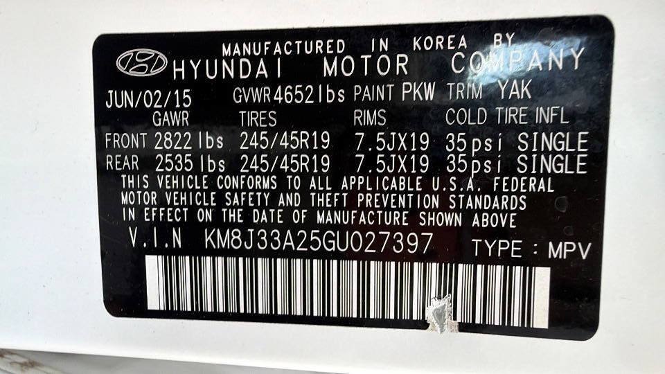 Used 2016 Hyundai Tucson Limited FWD image 19