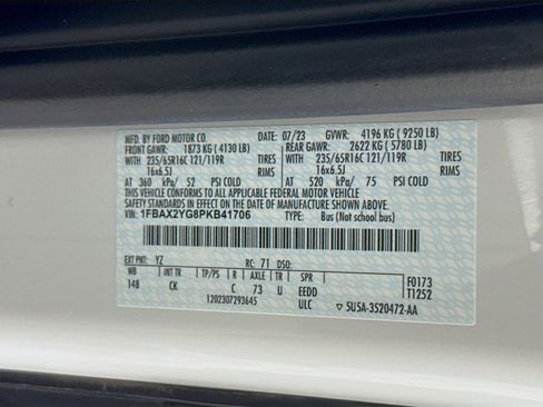 Used 2023 Ford Transit 350 XLT image 35