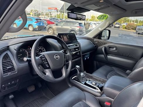 Used 2023 Nissan Armada Platinum w/ Captain's Chairs Package AWD/4WD image 12