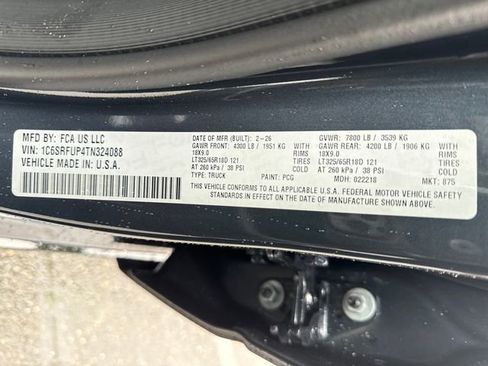 New 2026 RAM 1500 RHO AWD/4WD image 16