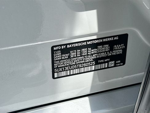 Used 2026 BMW X5 sDrive40i w/ M Sport Package RWD image 36