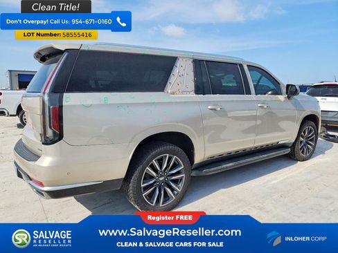 Used 2021 Cadillac Escalade ESV Premium Luxury w/ Performance Package AWD/4WD image 4