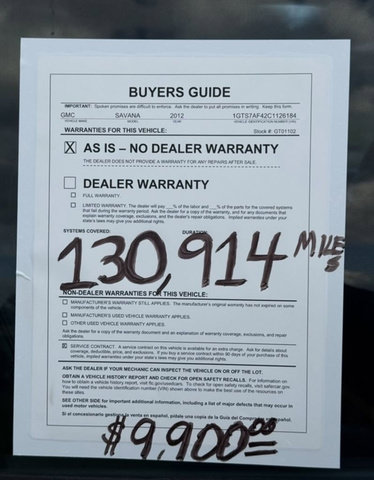 Used 2012 GMC Savana 1500 RWD image 15