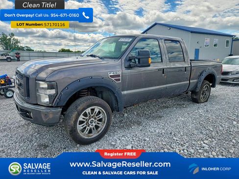 Used 2008 Ford F250 4x4 Crew Cab Super Duty image 1