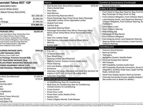 Used 2024 Chevrolet Tahoe RST w/ Luxury Package AWD/4WD image 5