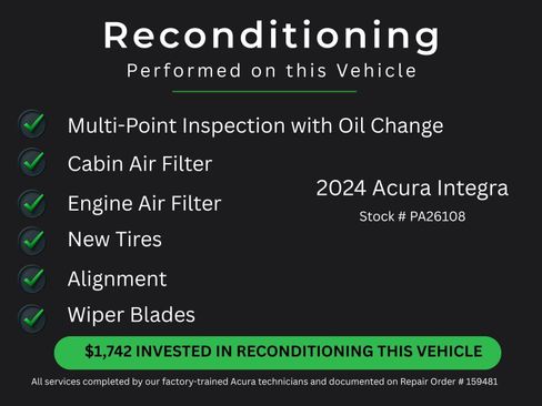 Certified 2024 Acura Integra A-Spec FWD image 6