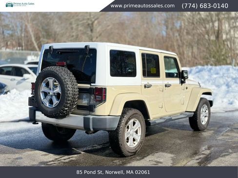 Used 2017 Jeep Wrangler Unlimited Sahara w/ Quick Order Package 24E Chief image 7