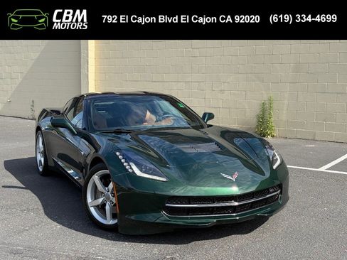 Used 2014 Chevrolet Corvette Stingray Coupe w/ 3LT Preferred Equipment Group RWD image 1