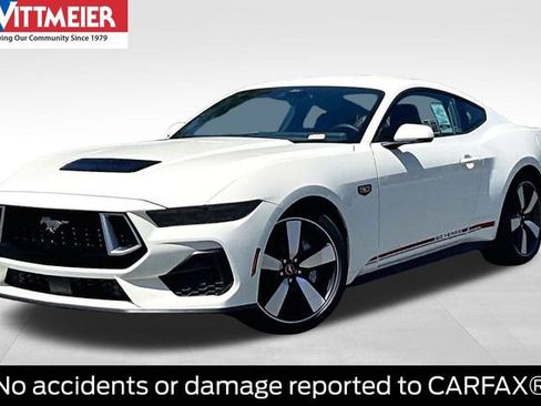 New 2025 Ford Mustang GT Premium w/ 60th Anniversary Package RWD image 1