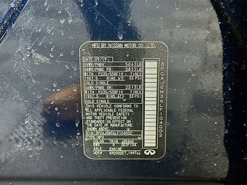 Used 2020 INFINITI QX50 Pure image 12