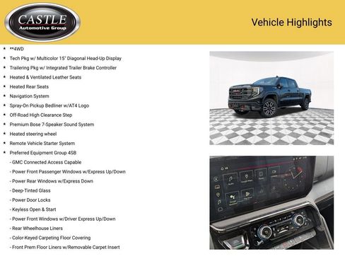 Certified 2024 GMC Sierra 1500 AT4 w/ Technology Package image 4