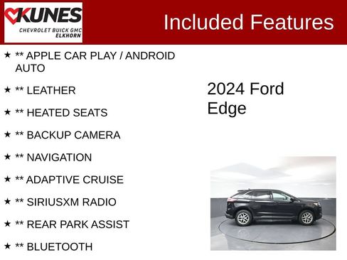 Used 2024 Ford Edge SEL AWD/4WD image 2