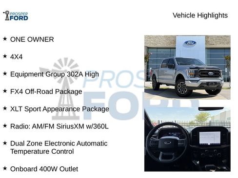 Used 2023 Ford F150 XLT w/ Equipment Group 302A High AWD/4WD image 5