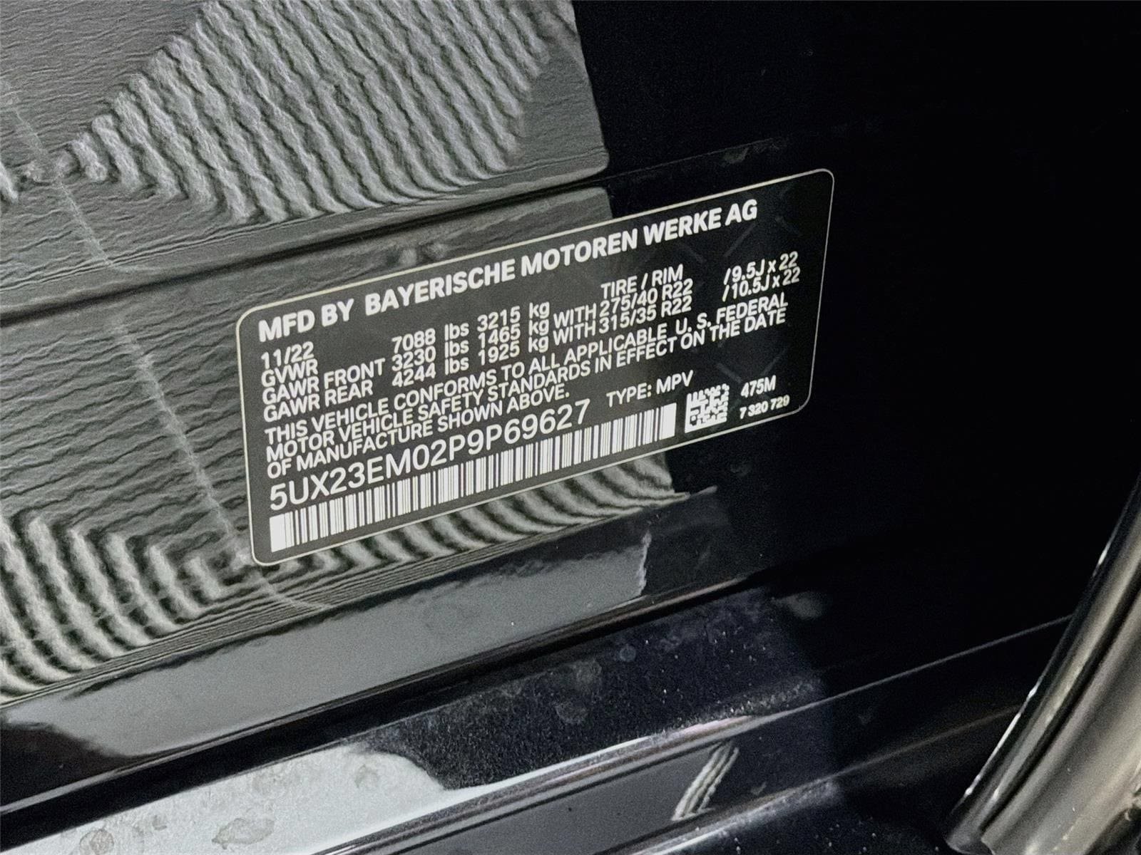 Used 2023 BMW X7 xDrive40i w/ Executive Package AWD/4WD image 34