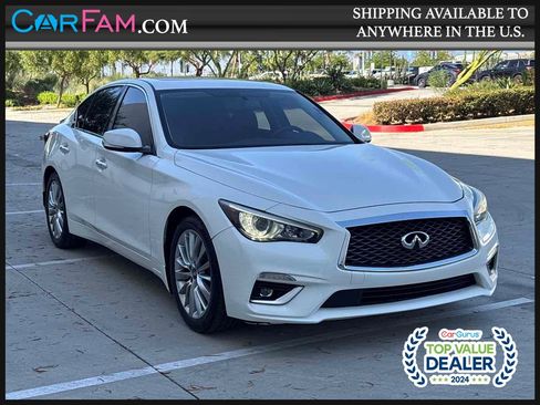 Used 2019 INFINITI Q50 Luxe RWD image 1