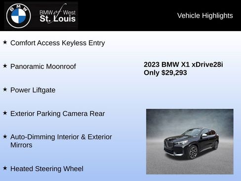 Used 2023 BMW X1 xDrive28i w/ Convenience Package image 16
