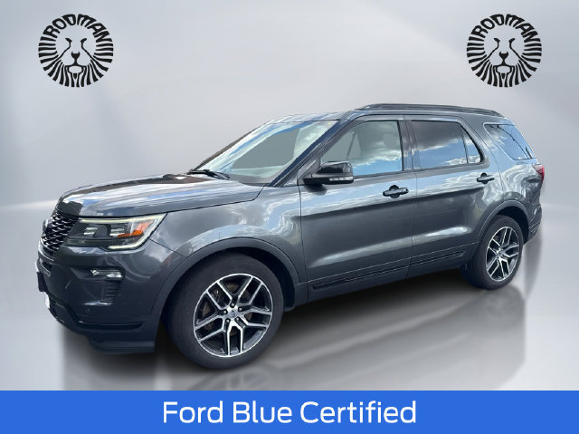 Certified 2018 Ford Explorer Sport w/ Equipment Group 401A AWD/4WD 360° Tour