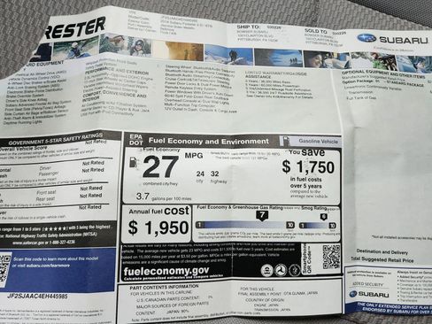 Used 2014 Subaru Forester 2.5i image 35