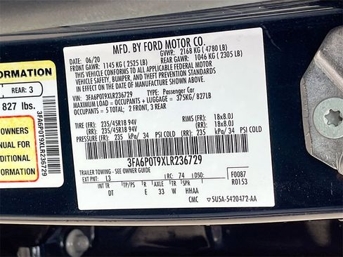 Used 2020 Ford Fusion SE image 31